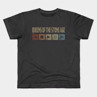 Queens of the Stone Age Control Button Kids T-Shirt